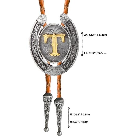 Bolo tie for Men T - Picture 3 of 6